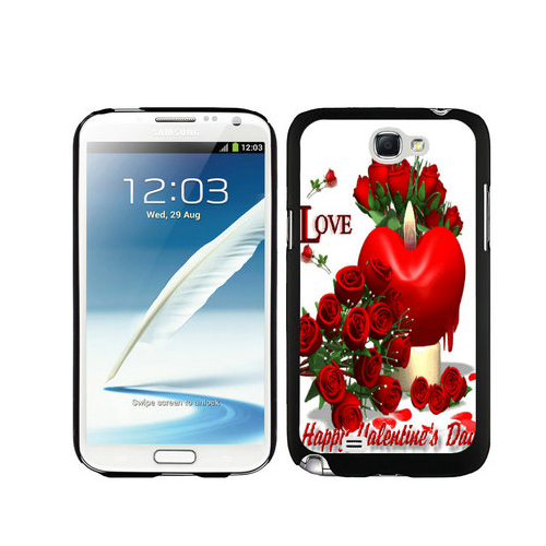 Valentine Happy Love Samsung Galaxy Note 2 Cases DRW